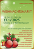 Veranstaltung: Weihnachtsmarkt 2025 Sa 13. 12. 2025
