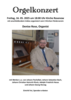 Veranstaltung: "Die kleine Orgelmusik" Kirche Rosenow Fr 16. 05. 2025