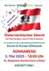 Veranstaltung: Österreichischer Abend der KULTURALLIANZ Sa 03.05.2025