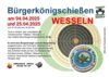 Veranstaltung: Bürgerkönigsschießen Fr 25. 04. 2025