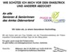 Veranstaltung: WIE SCHÜTZE ICH MICH VOR DEM ENKELTRICK UND ANDERER ABZOCKE? Mi 21. 05. 2025