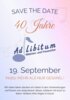 Veranstaltung: 40 Jahre Ad Libitum Fr 19.​09.​2025