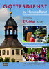 Veranstaltung: Gottesdienst und Blasmusik zu Himmelfahrt Do 29. 05. 2025