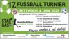 Veranstaltung: ⚽️ 17. Fußball Turnier am Mittwoch, 4. Juni 2025, in Berkach Mi 04. 06. 2025