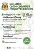 Plakat Jubiläumswoche Plakat Jubiläumswoche