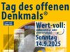 Veranstaltung: Ferchesar -Tag des offenen Denkmals - Motto: "Wert-voll: unbezahlbar oder unersetzlich?" So 14. 09. 2025