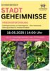 Veranstaltung: Frühlingserwachen im Gedenkgarten - Eine botanische Führung auf dem St. Trinitatis Friedhof So 18. 05. 2025