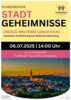 Veranstaltung: Stadtführung in Schneeberg zum  UNESCO WELTERBE GEBURTSTAG So 06. 07. 2025