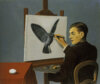 René Magritte. La Clairvoyance. 1936
