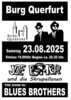 Plakat Joe Eimer und Blues Brothers auf Burg Querfurt Plakat Joe Eimer und Blues Brothers auf Burg Querfurt