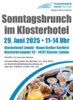 Veranstaltung: Sonntagsbrunch im Klosterhotel So 29.06.2025