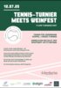 Veranstaltung: Tennis-Turnier meets Weinfest Sa 12. 07. 2025