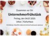 Veranstaltung: Unternehmerfrühstück im Kulturhaus Lebus Fr 04. 07. 2025
