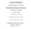 Veranstaltung: Lust auf Quilling? Mi 06.​08.​2025