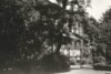 Schloss Fechenbach in historischer Begrünung von Nordwesten gesehen, um 1930
