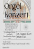 Veranstaltung: Orgelkonzert in der Stadtkirche Fr 01.​08.​2025