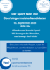 Veranstaltung: Der Sport talkt mit Oberbürgermeisterkandidaten! Mo 01.​09.​2025
