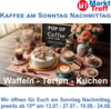Veranstaltung: Tortennachmittag am Sonntag!