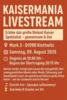 Veranstaltung: Livestream Kaisermania Sa 09.​08.​2025