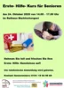 Veranstaltung: Erste-Hilfe-Kurs für Senioren Fr 24.​10.​2025