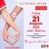 Veranstaltung: Blutspende Fr 21.​08.​2026