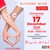Veranstaltung: Blutspende Do 17.​12.​2026