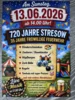 Veranstaltung: 720 Jahrfeier & 35 Jahre Freiwillige Feuerwehr Stresow Sa 13.​06.​2026