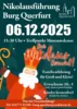 Veranstaltung: Der Nikolaus kommt auf die Burg Sa 06.​12.​2025