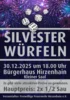 Veranstaltung: &#xD83CDFB2 Silvesterw&uuml;rfeln 2025 &#xD83CDFB2 Di 30.​12.​2025