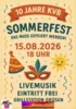 Plakat Sommerfest KVB