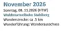 Veranstaltung: Waldmurmelbahn Stahlberg PWV So 08.​11.​2026