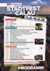 Programm vom Stadtfest Calau 2026.