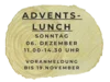 Veranstaltung: Adventslunch So 06.​12.​2026