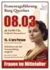 Veranstaltung: Auf uns(ere) Frauen! - Frauentagsf&uuml;hrung am 8. M&auml;rz - starke Frauen der Burg und Stadt Querfurt So 08.​03.​2026
