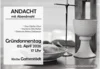 Veranstaltung: Andacht mit Abendmahl Do 02.​04.​2026