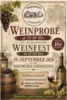 Plakat Weinprobe und Weinfest