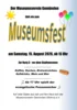 Plakat Museumsfest