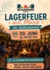 Veranstaltung: LAGERFEUER MIT MUSIK AM BAHNHOF LEISNIG Sa 20.​06.​2026
