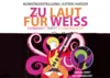 Veranstaltung: Vernissage - Zu laut f&uuml;r weiss - Farbkraft trifft Schwarzlicht   -   Kunstausstellung von Katrin Harder Fr 09.​10.​2026
