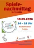 Veranstaltung: Spiele-Nachmittag f&uuml;r die ganze Familie Sa 19.09.2026