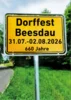 Veranstaltung: Dorffest Beesdau 31.07. – 01.08.2026