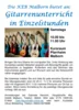 Veranstaltung: Gitarrenkurs in Einzelstunden Sa 17.​10.​2026