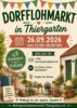 Veranstaltung: Dorfflohmarkt in Thiergarten Sa 26.​09.​2026