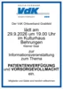 Veranstaltung: Informationsveranstaltung: Patientenverfügung & Vorsorgevollmacht Di 29.​09.​2026