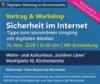 Veranstaltung: Vortrag & Workshop -Sicherheit im Internet- Di 10.​11.​2026