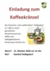 Veranstaltung: Kaffeekr&auml;nzel Do 15.​10.​2026