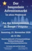 Veranstaltung: Der besondere Adventsmarkt Sa 21.​11.​2026