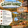 Am Sonntag, dem 18.10.2026 findet ab 14 Uhr eine Wanderung durch die Calauer Schweiz mit Jürgen Jetsch statt. Diese Veranstaltung ist eine Kooperation des Heimatvereins Calau e.V. mit dem NABU Regionalverband Calau e.V.