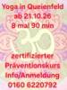 Veranstaltung: &#xD83EDDD8‍♀️ YOGA in Queienfeld - ab 21.10.2026 Mi 04.​11.​2026
