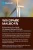 Veranstaltung: Windpark Malborn Do 29.​10.​2026